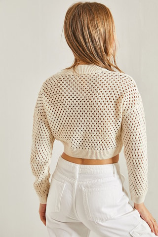 Gilet court - Blanc