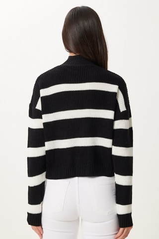 Pull - Blanc et noir
