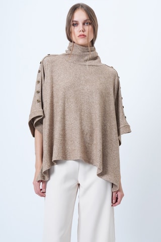 Poncho - Beige