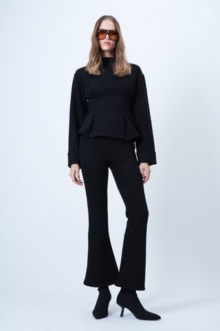 Blouse et pantalon - Noir