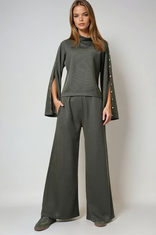 Top et pantalon - Vert