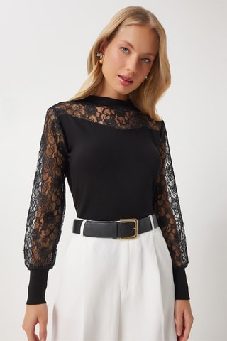 Top regular - Noir