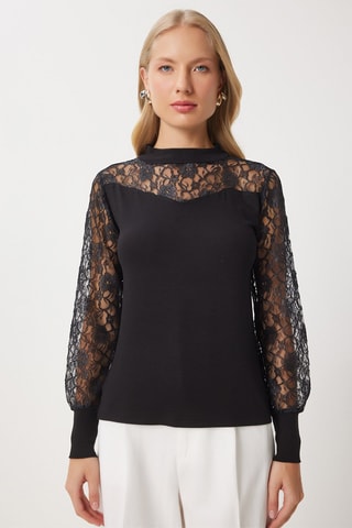 Top regular - Noir