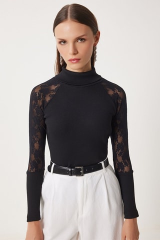 Top regular - Noir