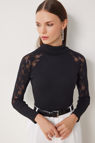 Top regular - Noir