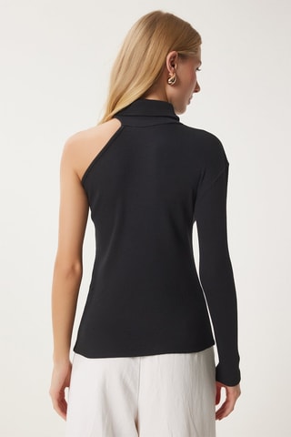 Top slim - Noir