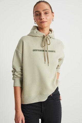 Sweat à capuche - Vert