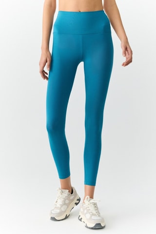 Legging taille haute - Bleu