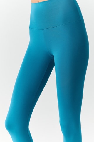 Legging taille haute - Bleu