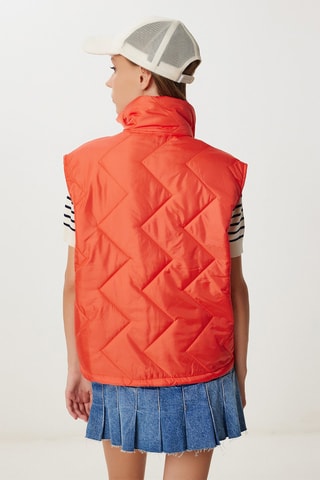 Doudoune sans manches - Orange