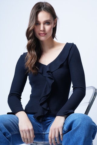 Blouse - Bleu marine