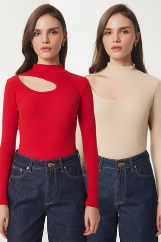 2 tops - Rouge