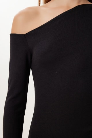 Robe fourreau - Noir