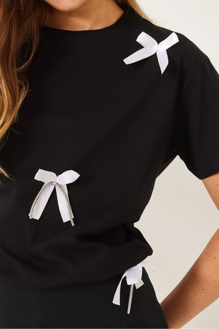 T-shirt - Blanc et noir