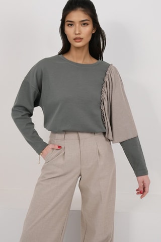Top - Vert et gris