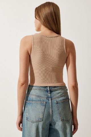Crop top - Beige