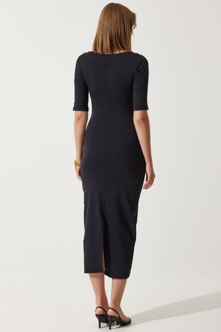 Robe fourreau - Noir