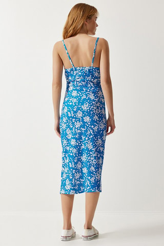 Robe fourreau - Bleu foncé