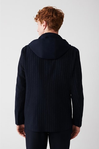 Veste en laine - Bleu
