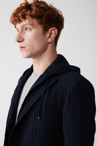 Veste en laine - Bleu