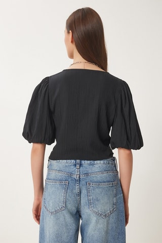 Crop top - Noir