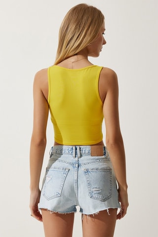 Crop top - Jaune