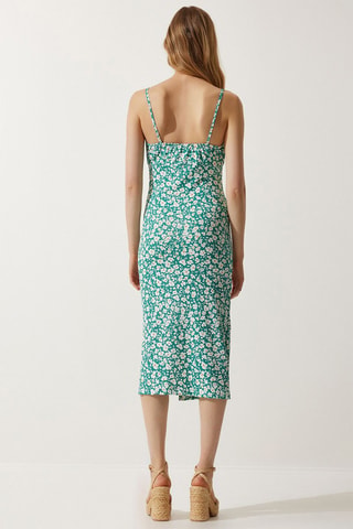Robe droite - Vert