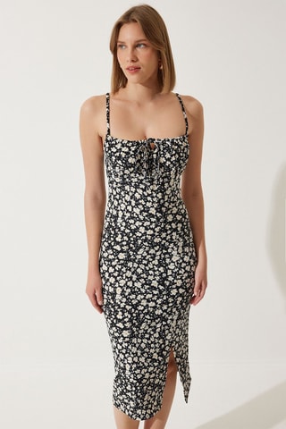 Robe fourreau - Noir