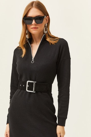 Robe droite - Noir