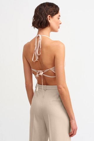 Crop top - Beige