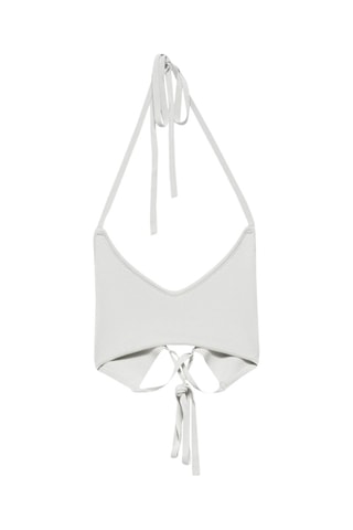Crop top - Gris