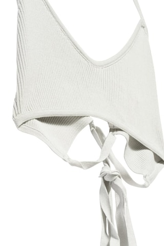 Crop top - Gris