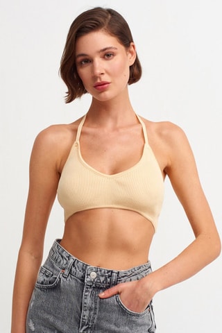 Crop top - Jaune