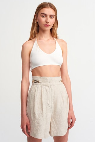 Crop top - Blanc