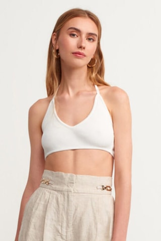 Crop top - Blanc