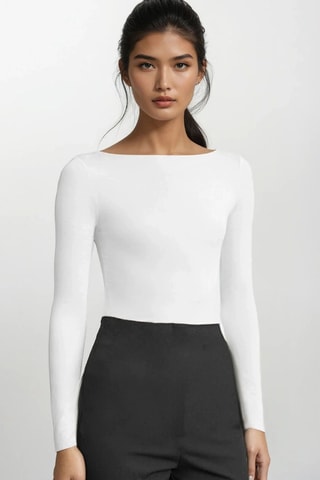 Top - Blanc