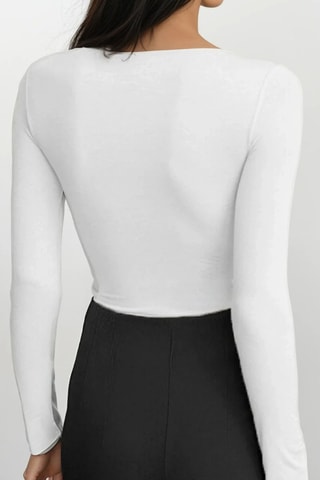 Top - Blanc
