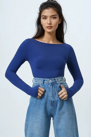 Top - Bleu