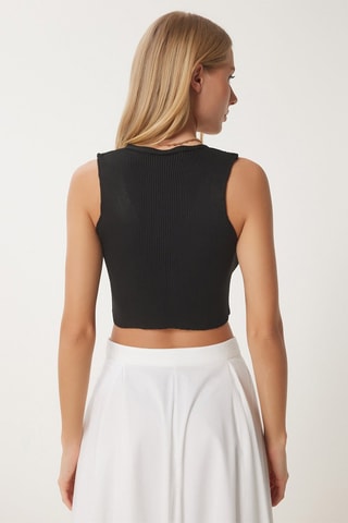 Crop top - Noir