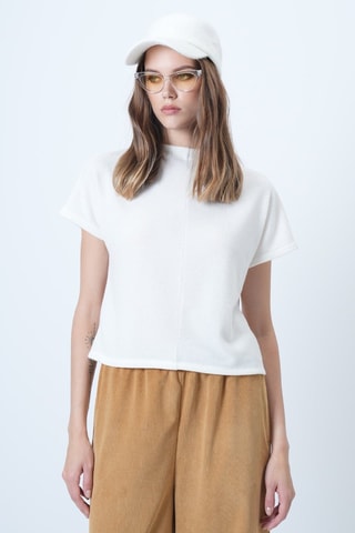 Top - Blanc