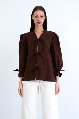 Blouse - Marron