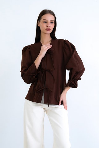 Blouse - Marron