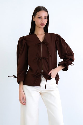 Blouse - Marron