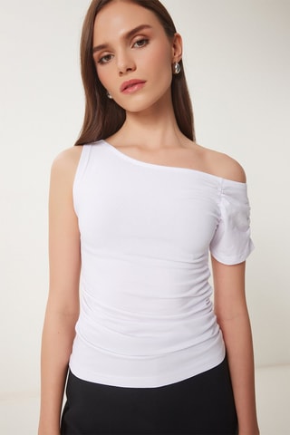 Top - Blanc