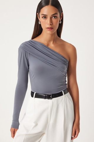 Top regular - Gris