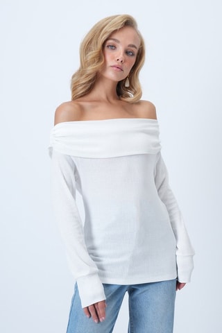 Top - Blanc