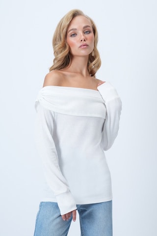 Top - Blanc