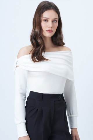Top - Blanc