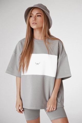 T-shirt regular - Gris