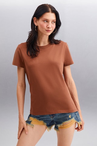 T-shirt - Marron